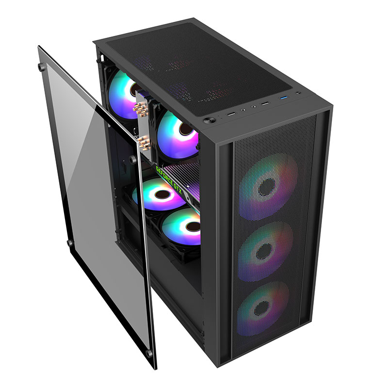 CHASIS GENERICO LC-360w E-ATX GAMING 