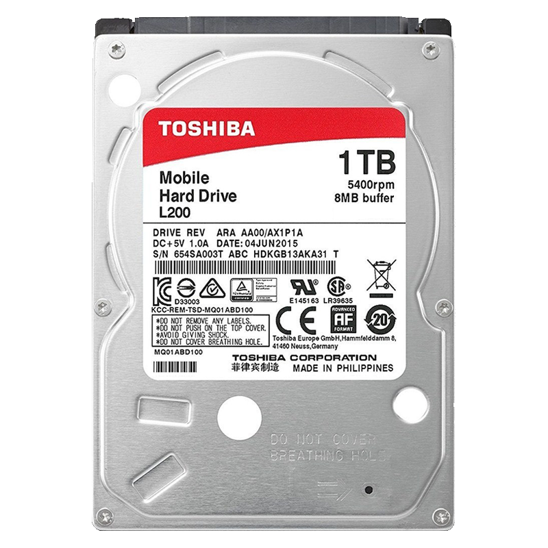 DISCO DURO TOSHIBA 1TB