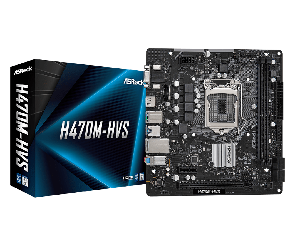 MOTHERBOARD ASROCK H470M-HVS