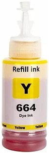 TINTA PREMIUN INK T664 AMARILLO 100mL