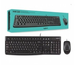 KIT TECLADO Y MOUSE LOGITECH MK120 USB