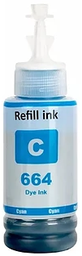 TINTA PREMIUN INK T664 CYAN 100mL