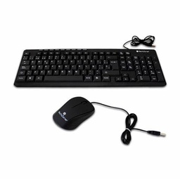 [KITTCH240] KIT TECLADO Y MOUSE ALÁMBRICO TECHZONE TZ19COMB01 USB NEGRO